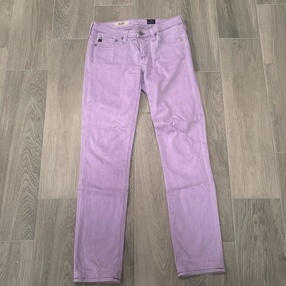 Adriano Goldschmied Women’s Purple Jeans Size 25 - Picture 2 of 7